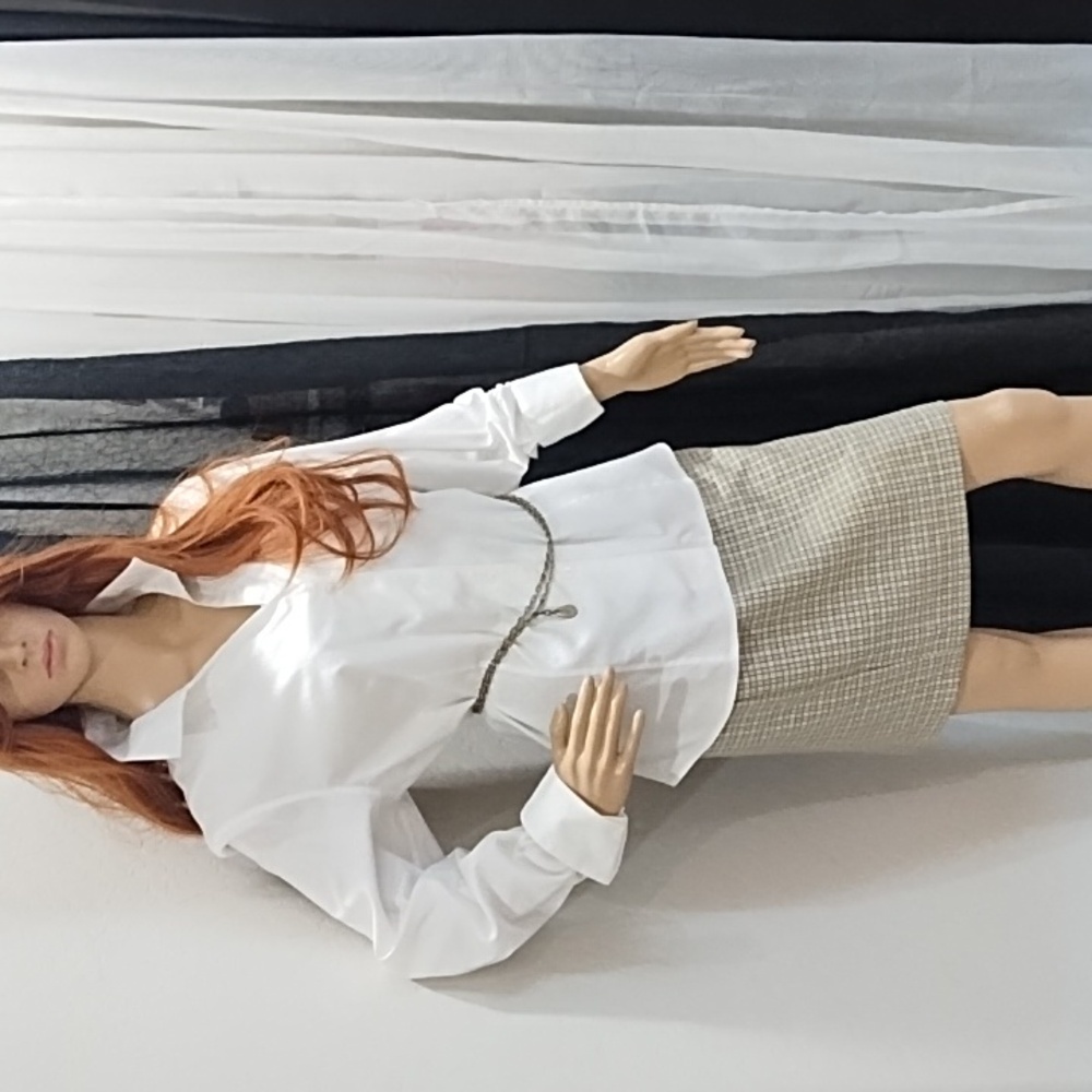 Classic Plaid Skirt by Briggs New York, size 8